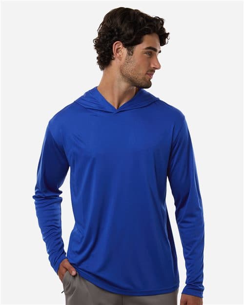 Unisex Pro-Lock Performance Hooded Long Sleeve T-Shirt